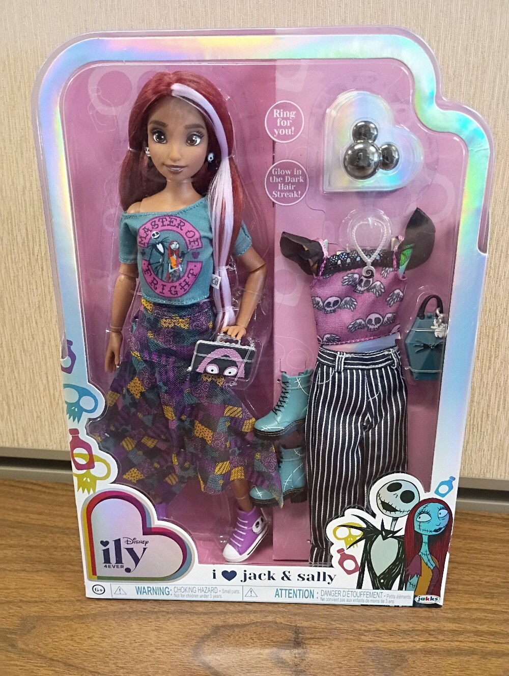 Disney Ily 4EVER I Love Jack & Sally Nightmare Before Christmas Doll & Outfits